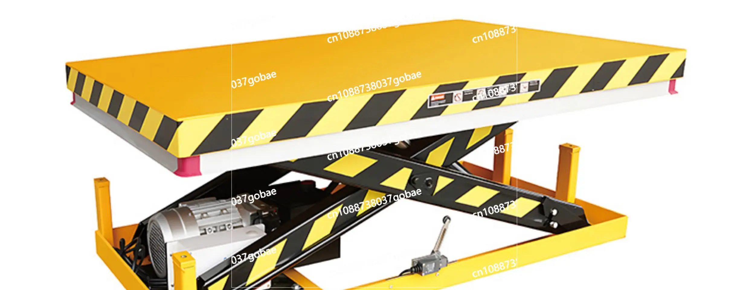 Electric Hydraulic Lifting Platform Fixed Shear Fork Lifter Small Loading and Unloading Platform