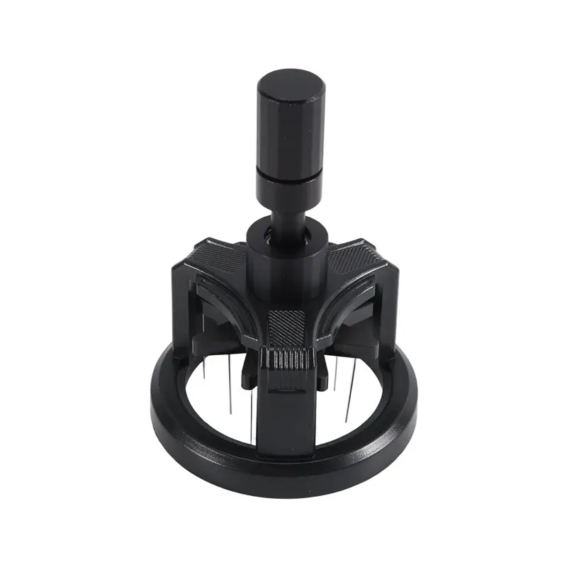 M12K-WDT Tool Espresso Distribution Tool With Magnetic Bottom, Adjustable Depth Espresso Stirrer Tool, Needle Distributor