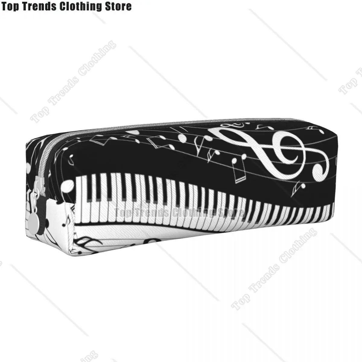

Minimalistic Piano Keyboard Pencil Cases Music Note Pencilcases Pen Holder for Student Pencil Bags School Supplies Stationery