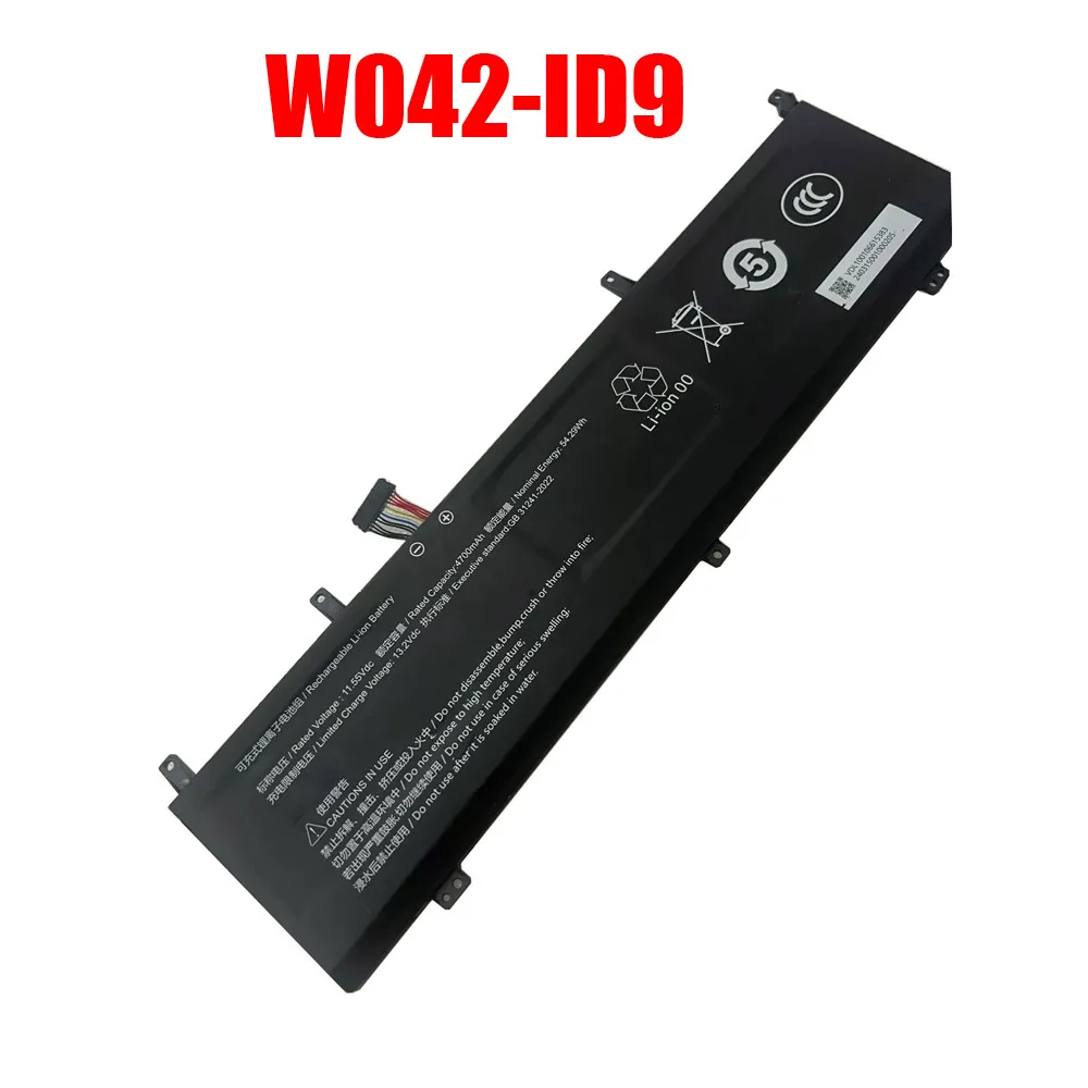 

Аккумулятор для ноутбука W042-ID9 W042-83 11,55 В 4700 мАч 12PIN 12 линий новый