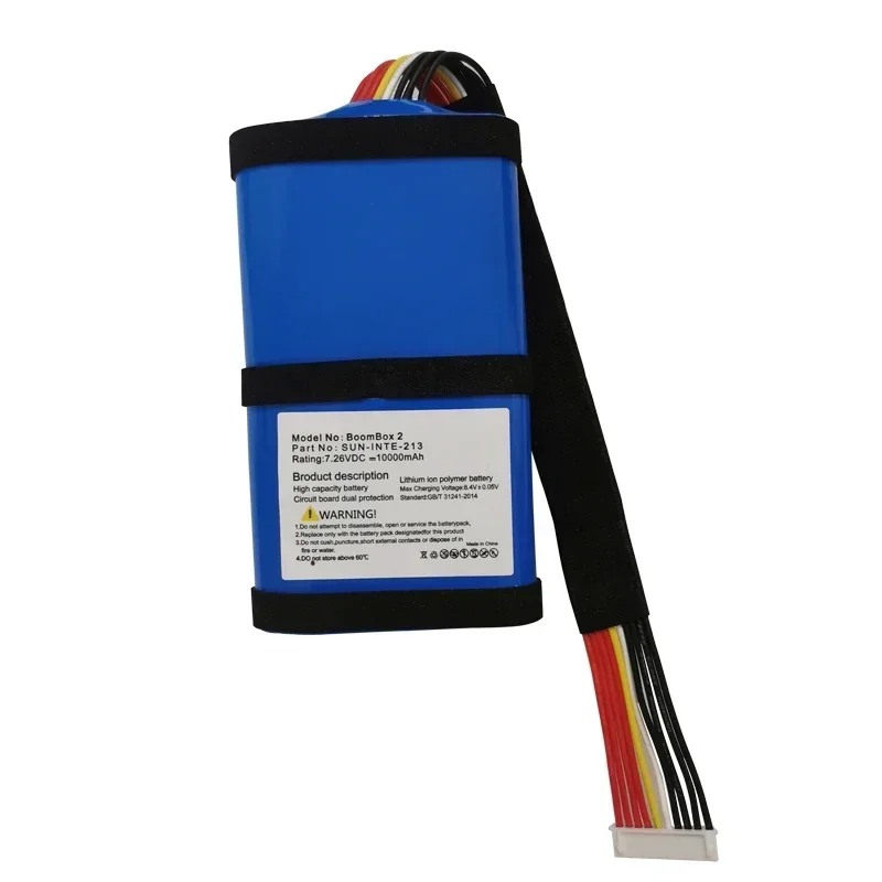 100% Original New Speaker Battery For JBL Boombox 2, SUN-INTE-213, SUN-INTE-268 10000mAh Batterie Batteries Fast Shipping