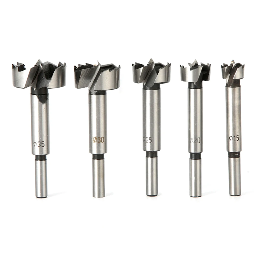 1PC 6mm-60mm Multi-tooth Forstner Woodworking Tool Hole Saw Hinge Boring Drill Bits Round Shank High Carbon Steel Cutter