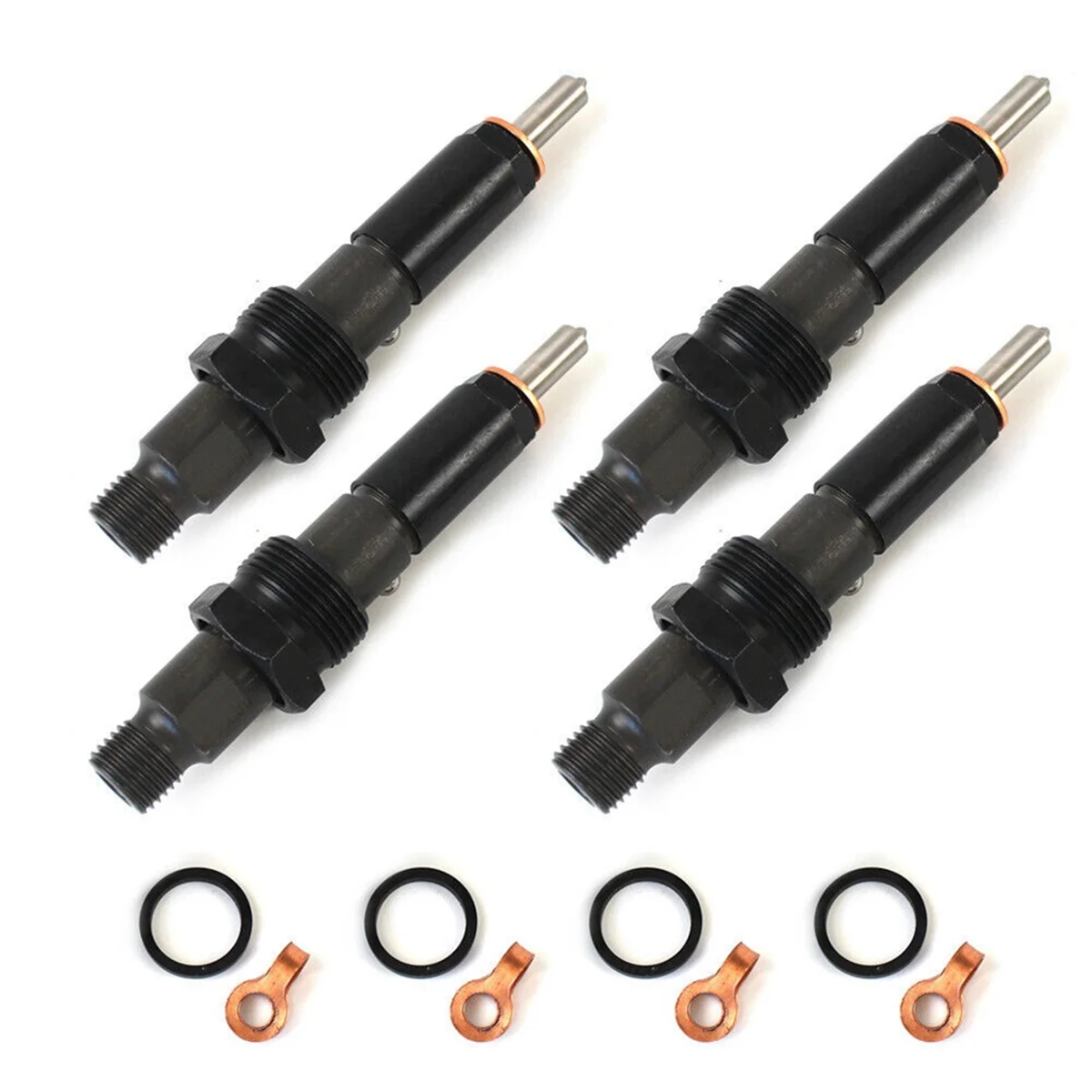 4 Pieces Fuel Injectors 3932123 for Cummins 4BT 3.9L Diesel Engine Truck