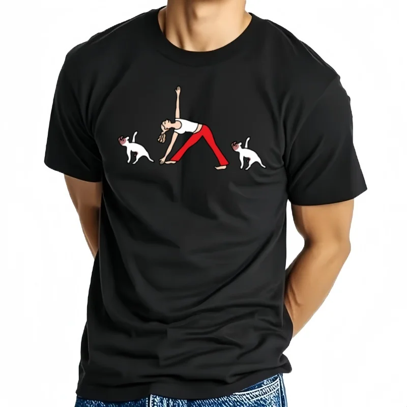 Camiseta divertida de Yoga para mamá de Jack Russell Terrier, camisetas gráficas de algodón personalizadas vintage, ro