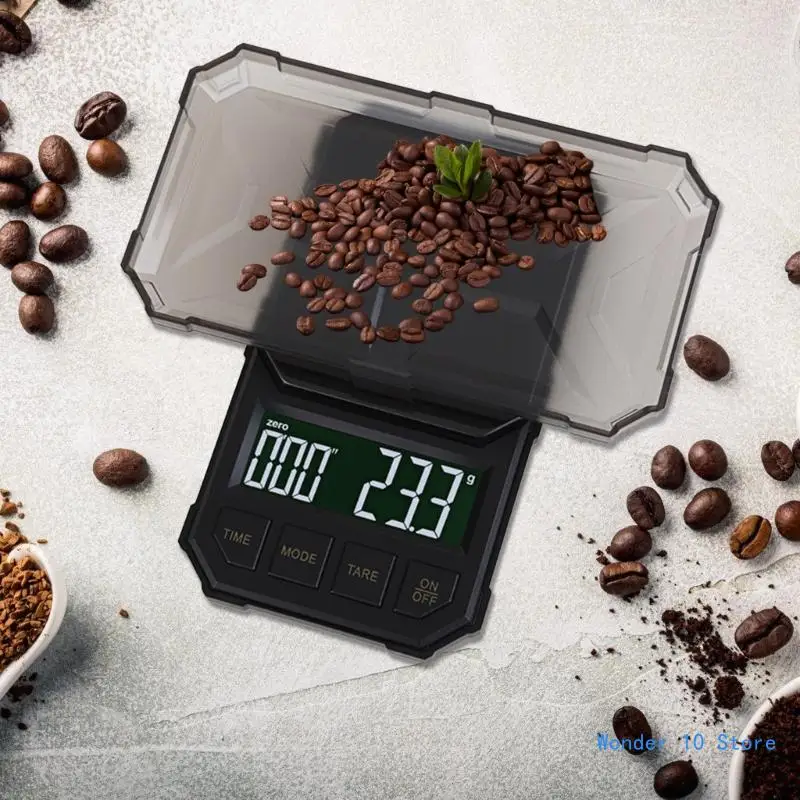 

Kitchen Scale Coffee Maker Tool Coffee Scale Digital Display Accurate Espresso Scalewith Timer Backlit Tare Function