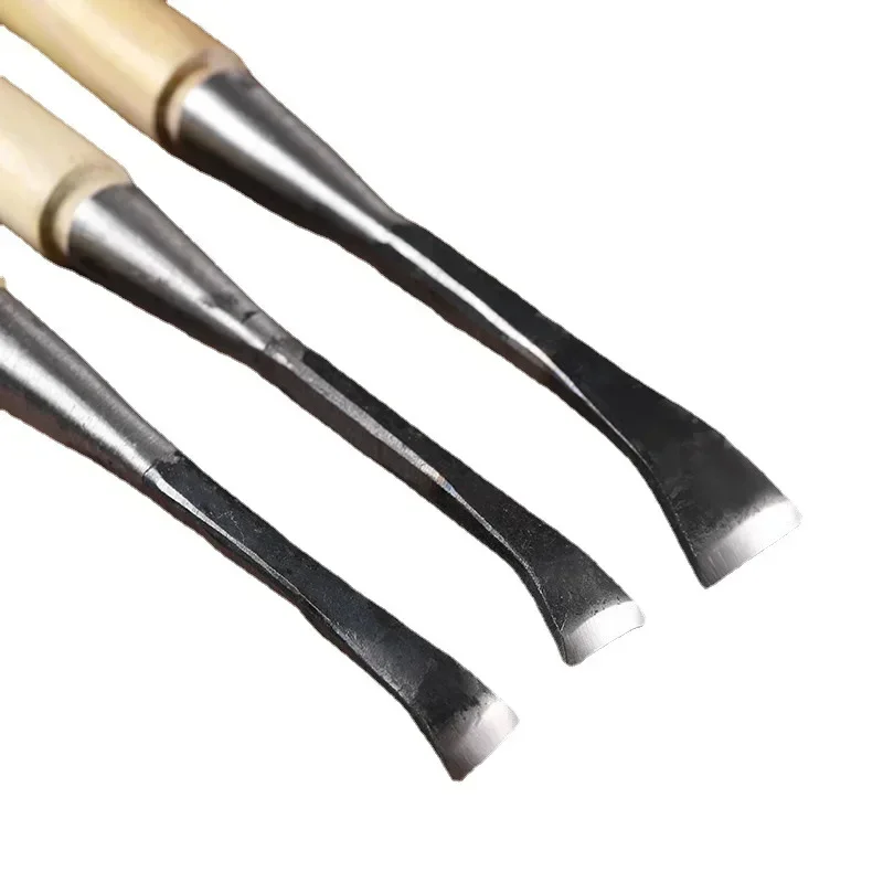 ManualWoodworking Tool Roughening Digging Spoon1pc  Curved round knife Arc Knife Wood Carving Knife