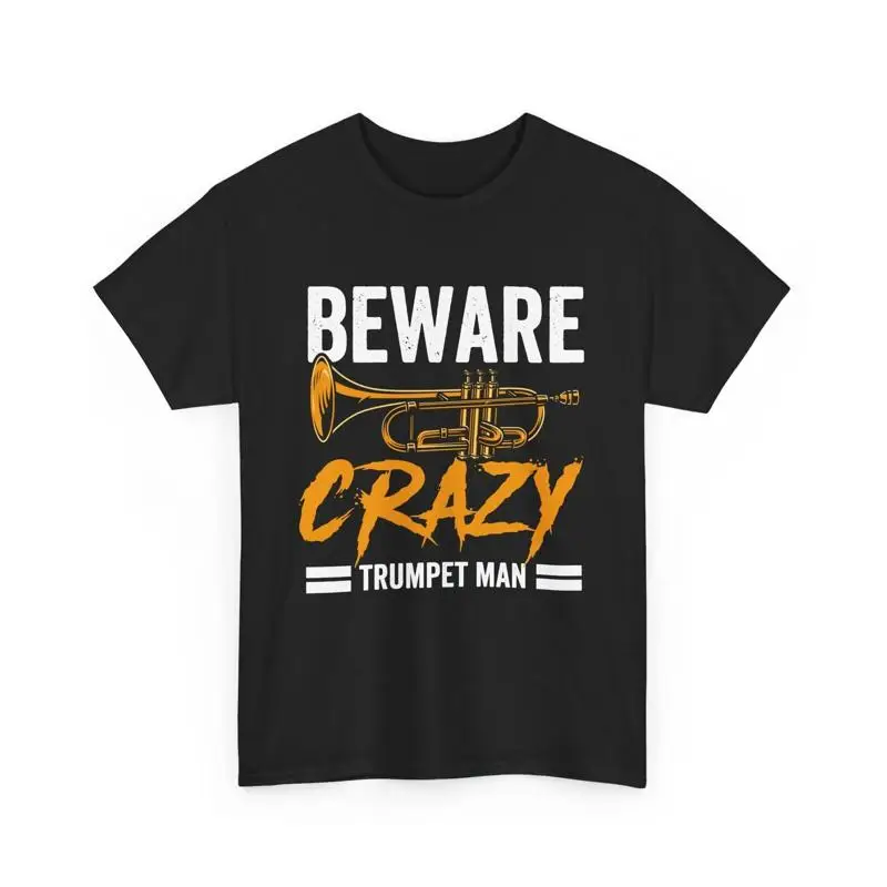 

Футболка Trumpeter Trumpet Player Beware Crazy Man