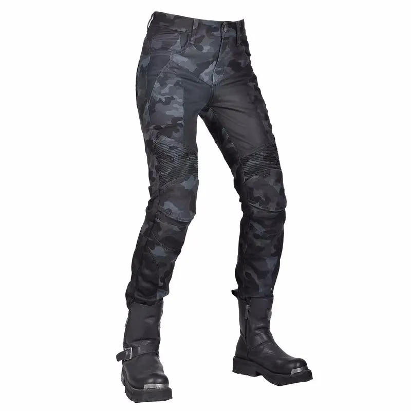 Camo Dual PK720 Riding Collection Trousers Classic Denim Motorcycle Female Mesh Pants Motocicleta Summer Slim Fit Jeans