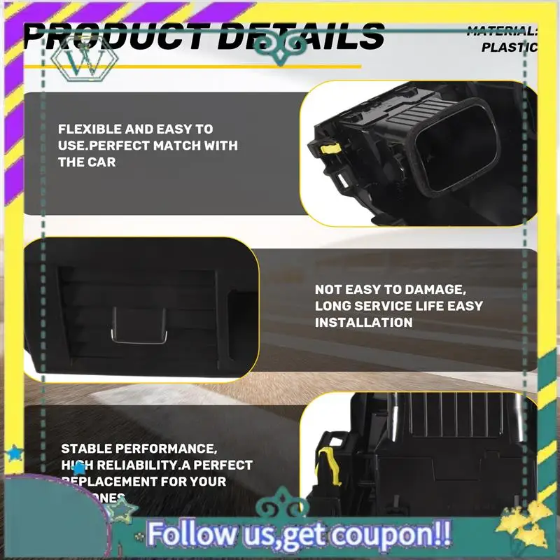

Upgraded Center Dash A/C Outlet Air Vent Panel For Toyota Corolla 2008-2013