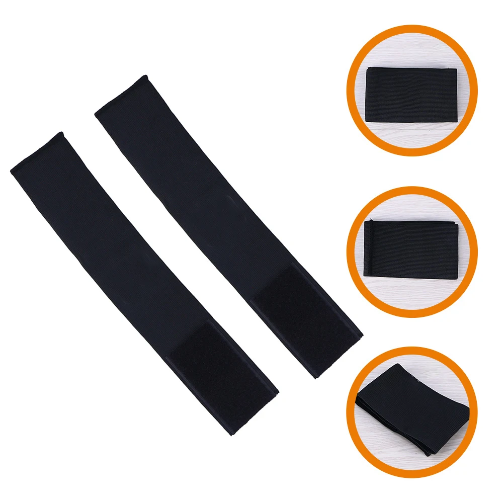 

2Pcs Adjustable Captain Armband Soccer Football Rugby Basketball Elastic Nylon Fabric Portable Wear-Resistant