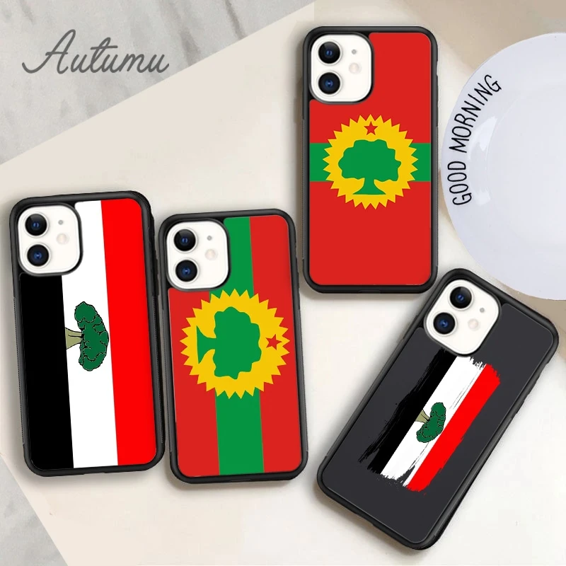 Somali Somalia Oromo Oromia Region Flag Phone Case for iPhone 15 16 SE2020 11 12 13 14 Pro Max mini 6 7 8 Plus Cover Fundas