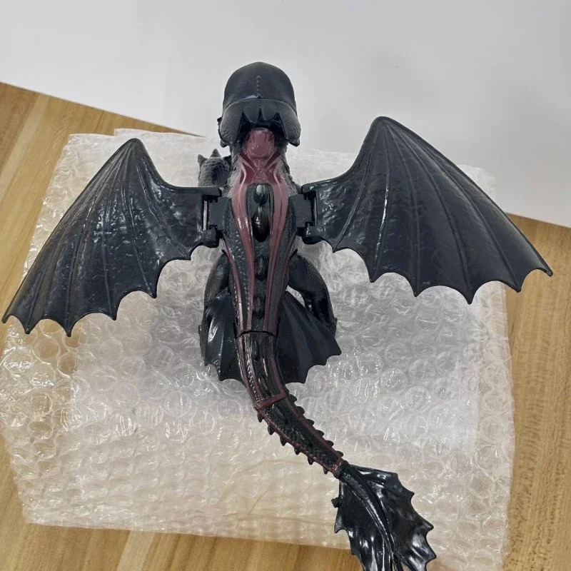 Disney Cartoon Toothless Light Fury Anime Action Figure Desktop Model Ornaments Dragon Children Birthday Christmas Prersents Toy