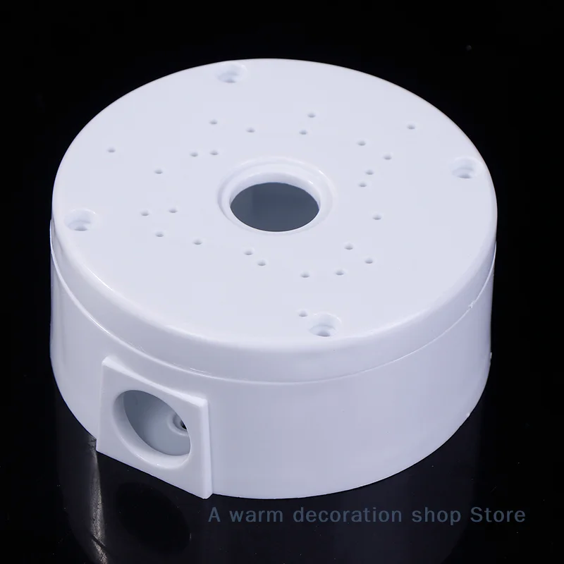 1 Pc Plastic CCTV Camera Junction Box Cable Deep Base for Dome/IP Camera Waterproof Hemisphere Bracket