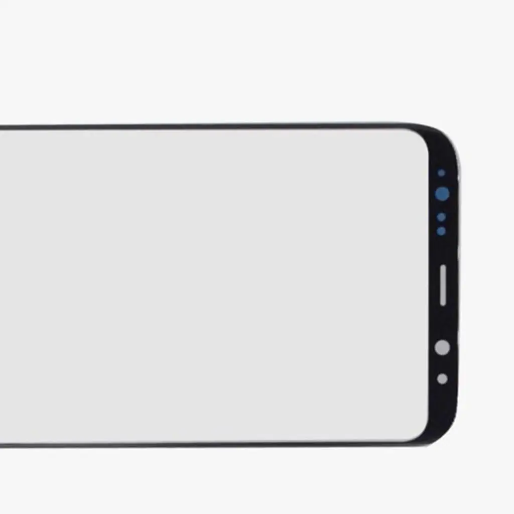 16×7.5cm Front Outer Screen LCD Glass Lens for Galaxy S8Plus G955 with