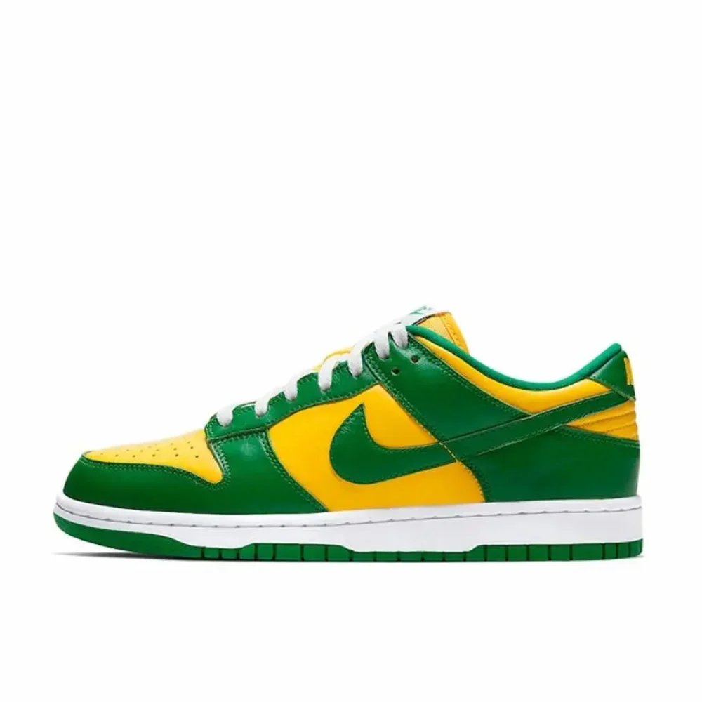 Nike Court Vision 1 Low nuevos zapatos casuales de moda para hombres y mujeres primavera y verano ropa antideslizante amarillo verde