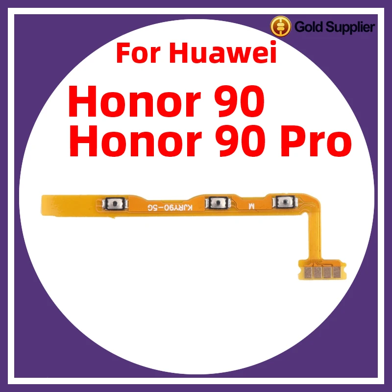 For Huawei Honor 90 Pro Power ON OFF Volume Camera Key Button Switch Flex Cable Replacement