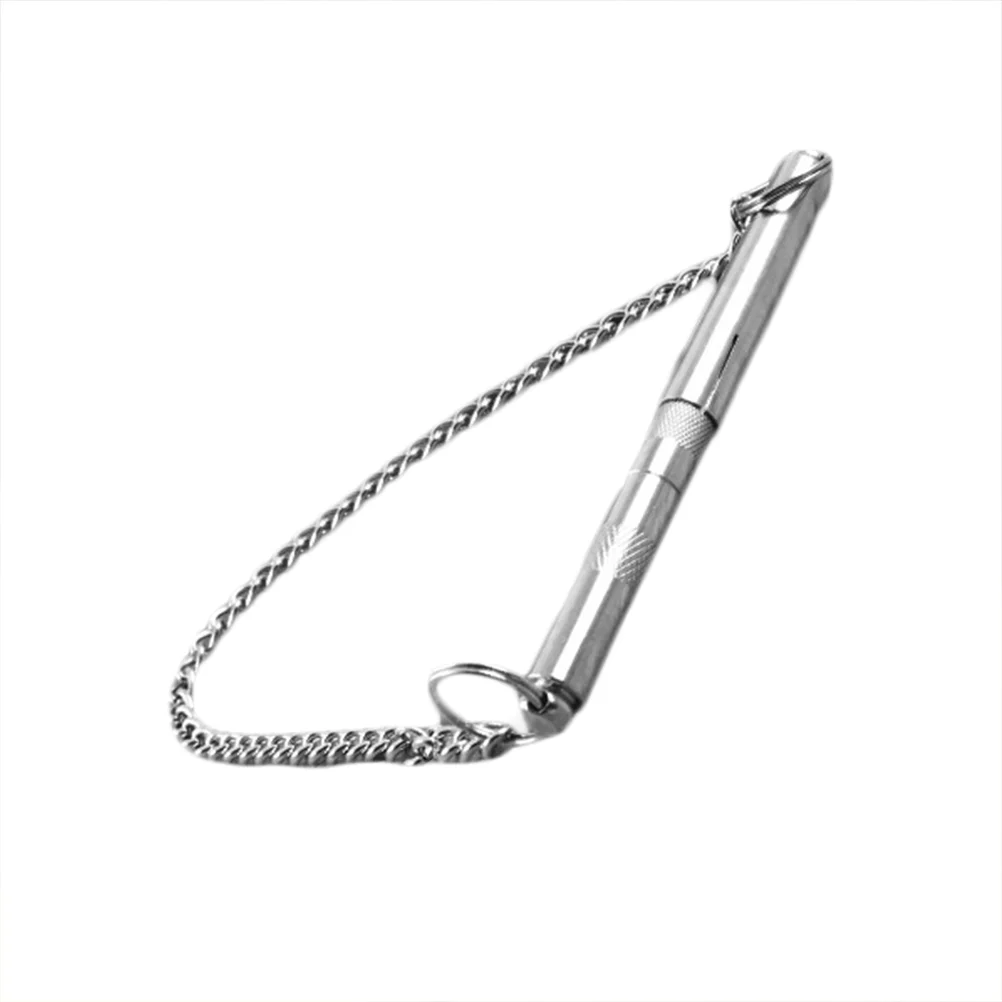 

Dog Barking Trainer Stainless Steel Dog Barking Whistle Sound Dog Training Whistle