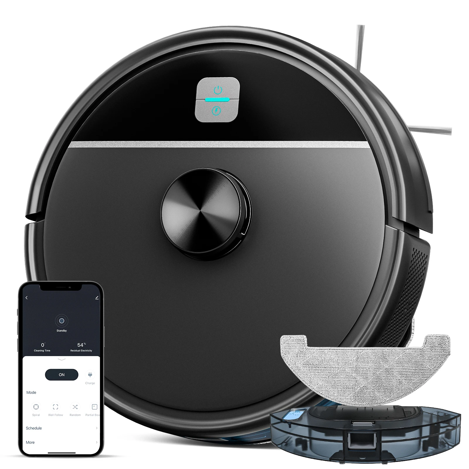 Automatic Multifunctional Robot Vacuum Cleaner Aspirador for Household Use Wet Sweeping and Mopping with Alexa Vacuum Cleaner