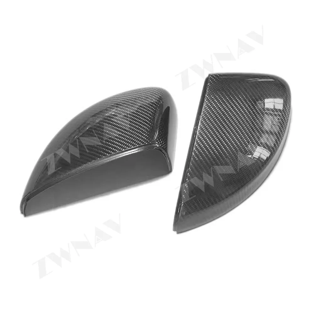 The Car Accessories For Audi A3 RS3 S3 Real carbon fiber paste-on rearview mirror shell Auto modification parts