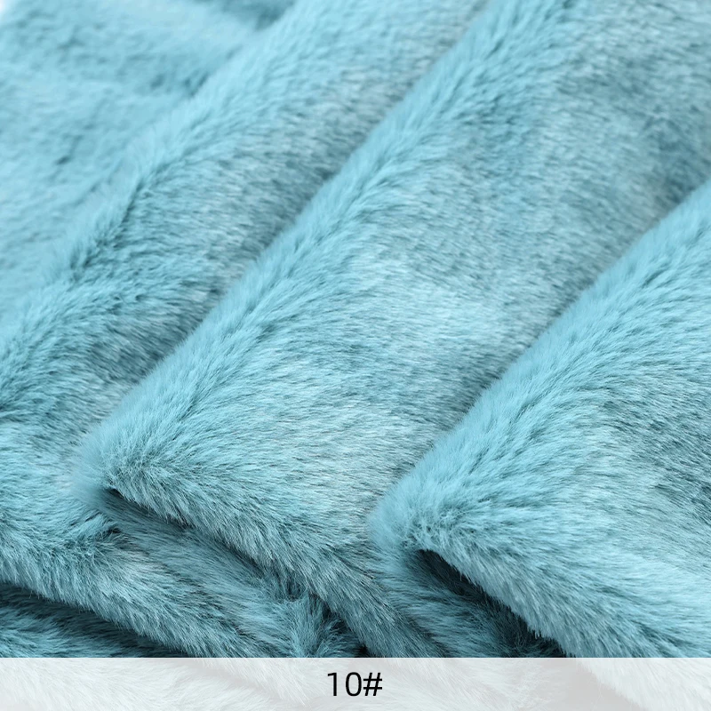 8mm Imitation Rabbit Fur Fabric Soft Short Plush For Warm Scarf, Doll,DIY Plush Toys Fabric Background Display Cloth 50x50cm/1m, image 8
