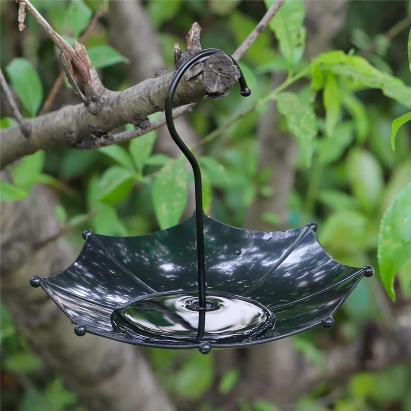 ABLN 吊り下げ鳥の餌箱 鳥の傘 鳥の餌箱 屋外用庭用鳥の餌箱 屋外用吊り下げ