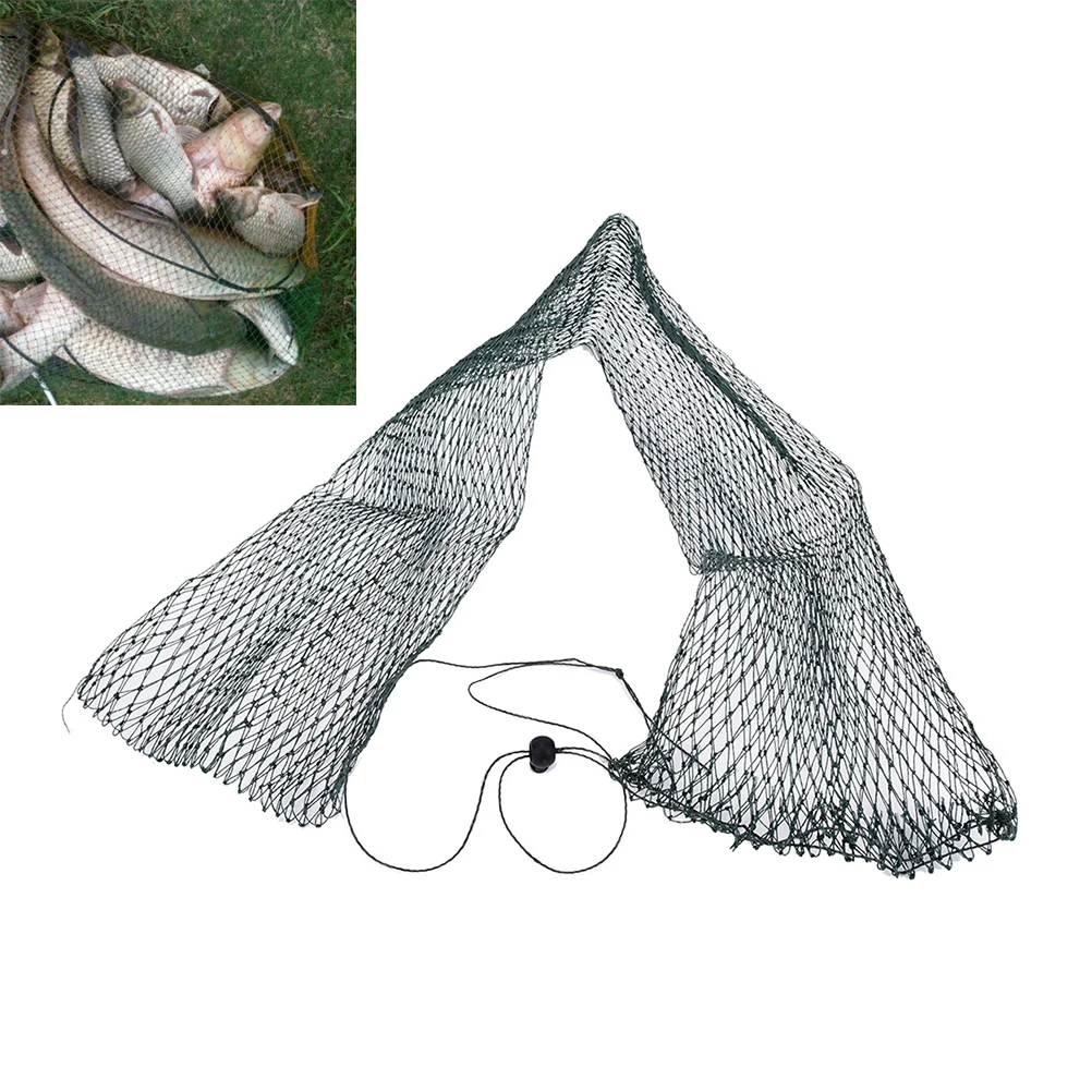 High Quality 1Pc Nylon Foldable Fishing Nets Fish Pot Trap Filet De Peche Rete Pesca Fish Drying-Fishing-Net Creels