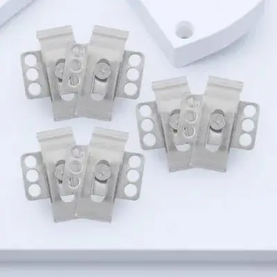 6Pcs Heavy Duty Undermount Sink Support Clips Metal Basin Mounting Brackets for Kitchen Bathroom Wash Basin Installation Easy