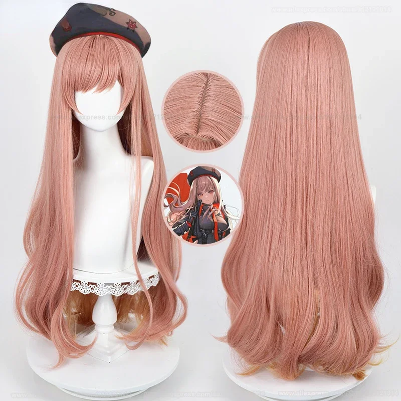 

85cm NIKKE Rapi Cosplay Wig GODDESS OF VICTORY: NIKKE Rapi Wig Cosplay Pink Orange Brown Hair Heat Resistant Anime Wigs +Wig Cap