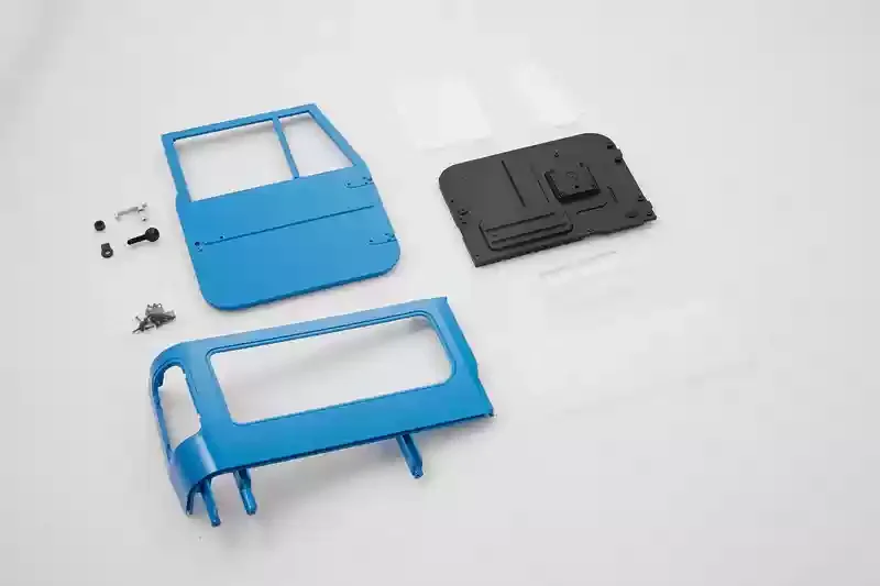 Fms Fj40 1/10 Originele Accessoires Auto Shell Decoratie Stuurstang Stuurwiel Spiegel Stop Duwstang Venster