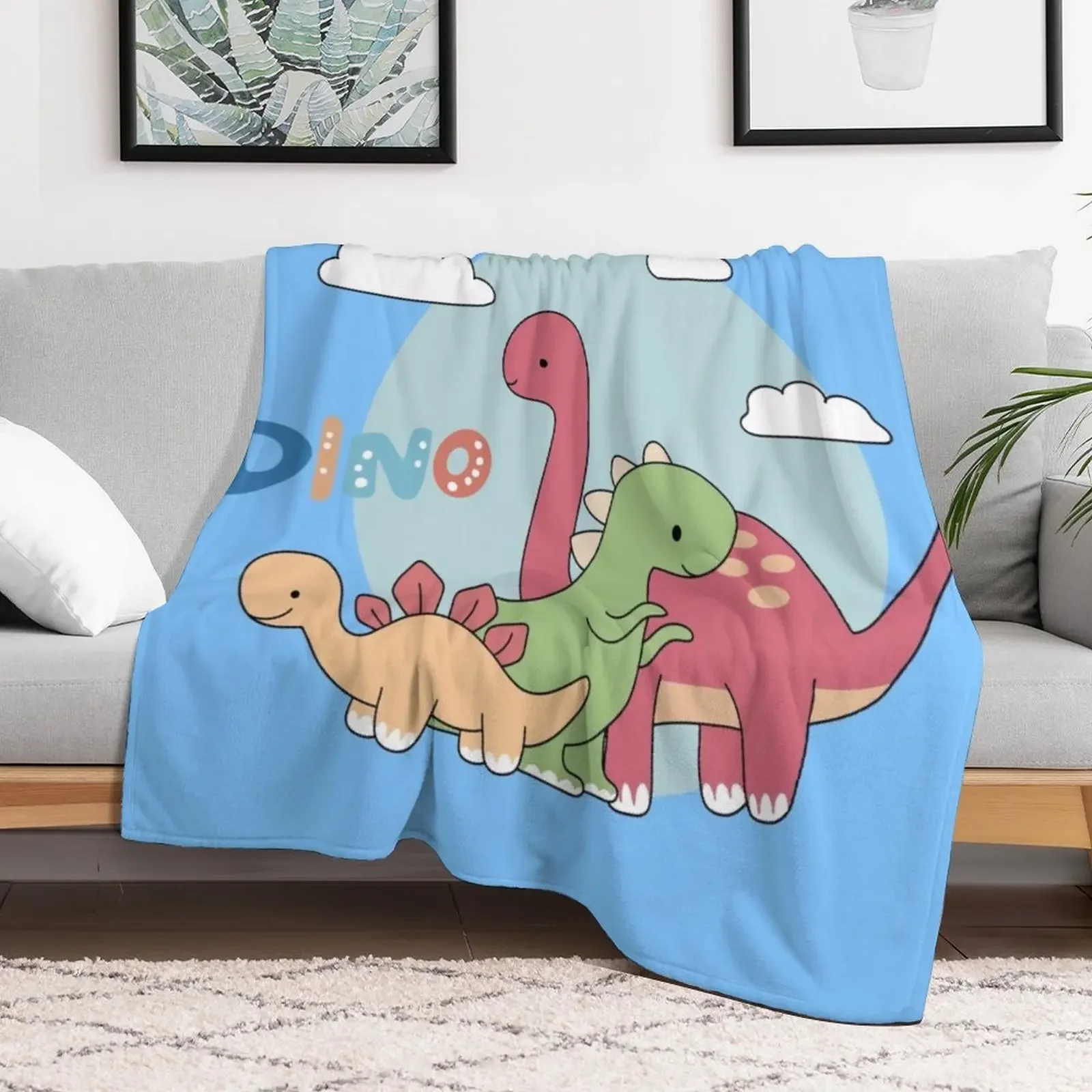 It’s okay to not be okay Dino road trip t-shirt Throw Blanket christmas decoration Loose Blankets