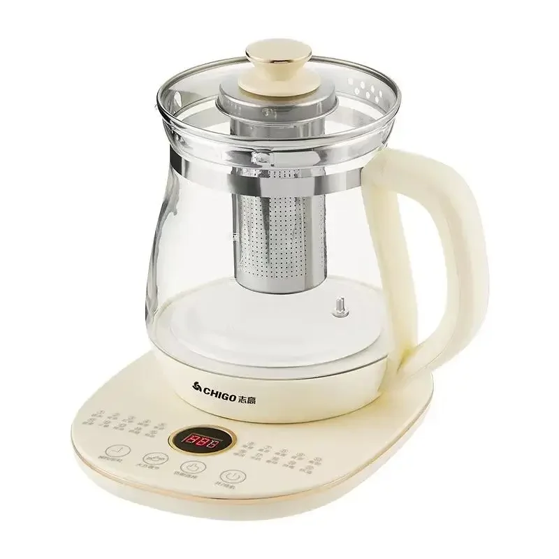 Multifunctional Health Kettle, Household Large-capacity Water Kettle, Can Be Booked To Cook Tea, High Borosilicate Glass Kettle