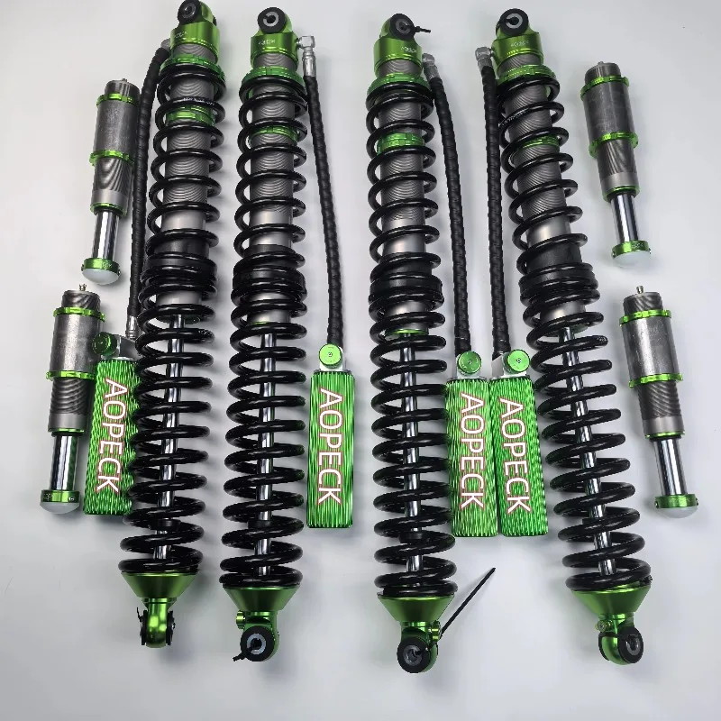 

4x4 Off Road Suspension 14inch Coilover Compression & Rebound All Adjust for ATV/UTV/Buggy/Jeep Wrangler