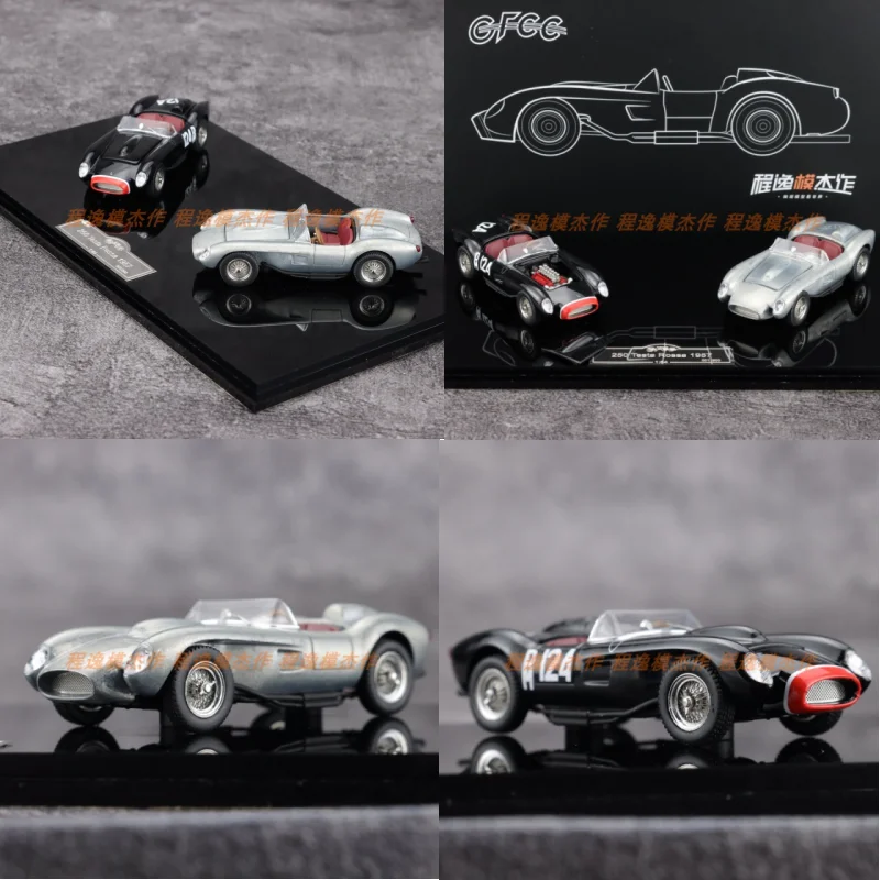 

Выставка Foshan 2025. GFCC 1:64250 Testa Rossa. Комплект двойного автомобиля, литая под давлением модель автомобиля из сплава, игрушка для мальчиков.