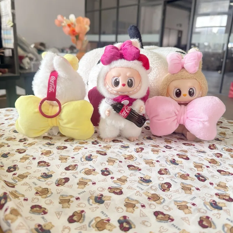 Popular Labrador Doll Clothes Labubu Happy Factor Bow Clothes Available In Three Colors For The Best Dolls To Wear Only Clothes