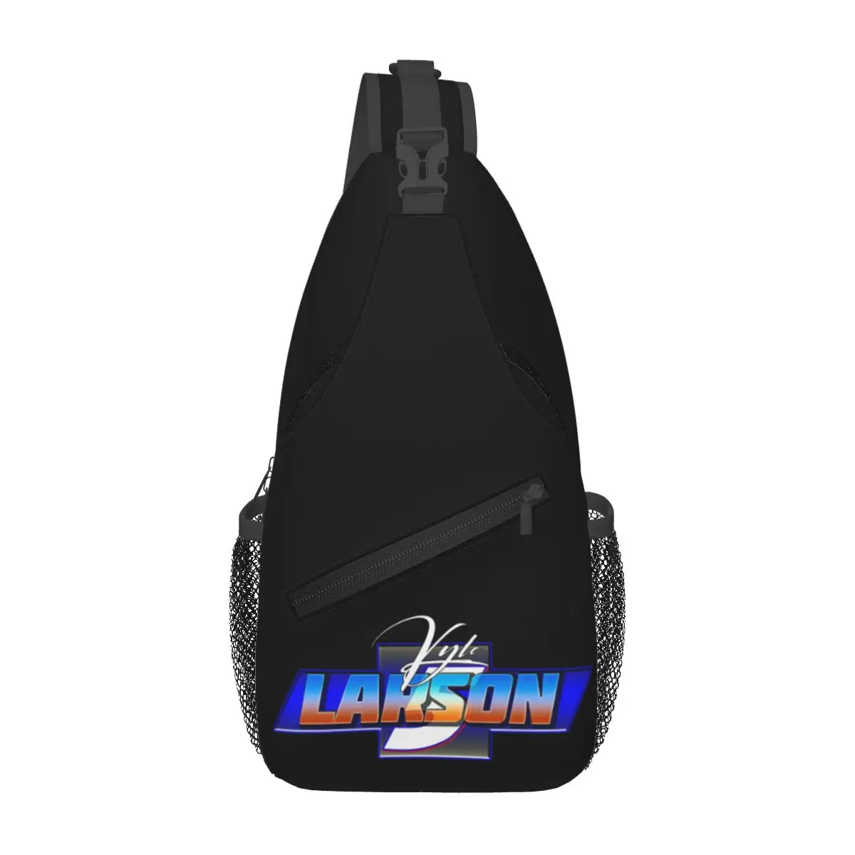 Kyle Larson Chevy Chest Bag Men Sling Crossbody Backpack Chest Bag Traveling Hiking Daypack Shoulder Bag