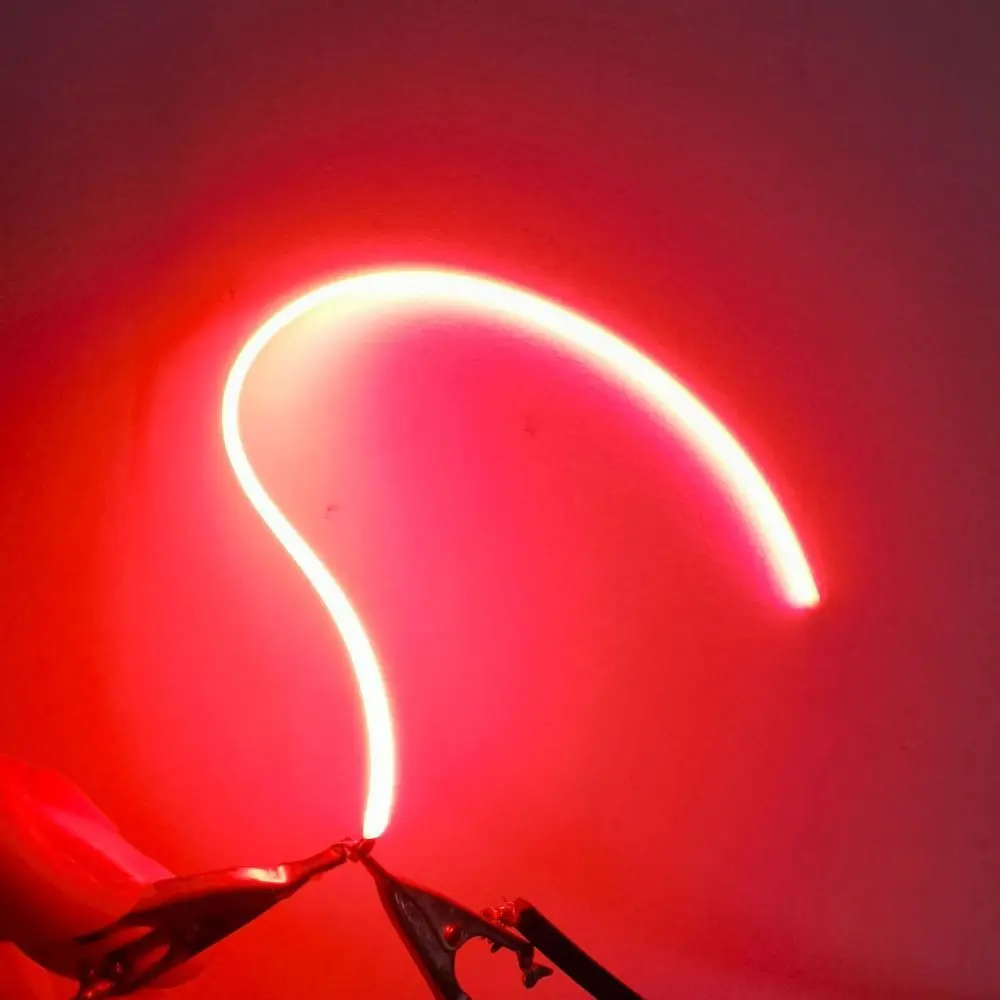 DC3V Led خيوط مرنة نفس القطب دائم اديسون لمبة أجزاء المصباح 25 مللي متر 80 مللي متر 110 مللي متر 128 مللي متر 190 مللي متر 300 مللي متر 352 مللي متر #3