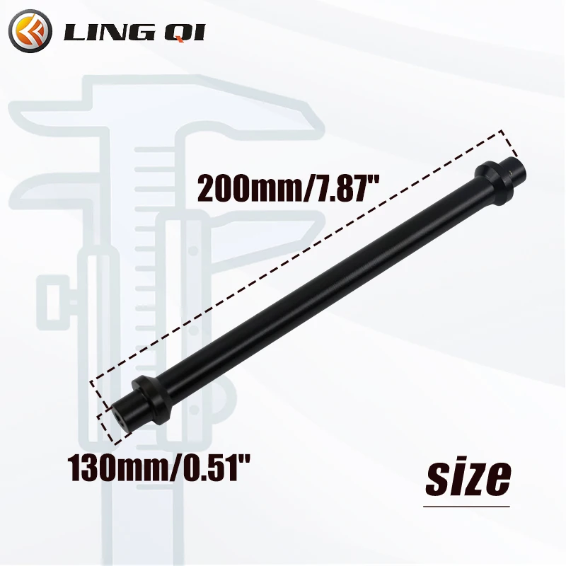 LINGQI Replacement Aluminium Alloy CNC Foot Peg Support Brace Fit For SURRON Light Bee X Electronic Dirt Bike Foot Support Rod