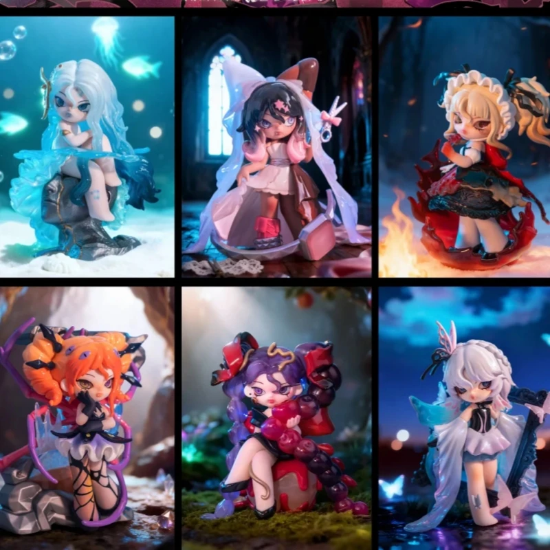 Oryginalne figurki Nono Sova Wight Mare Lullaby Series Blind Box, modne zabawki kolekcjonerskie, urocze ozdoby, lalki i prezenty.