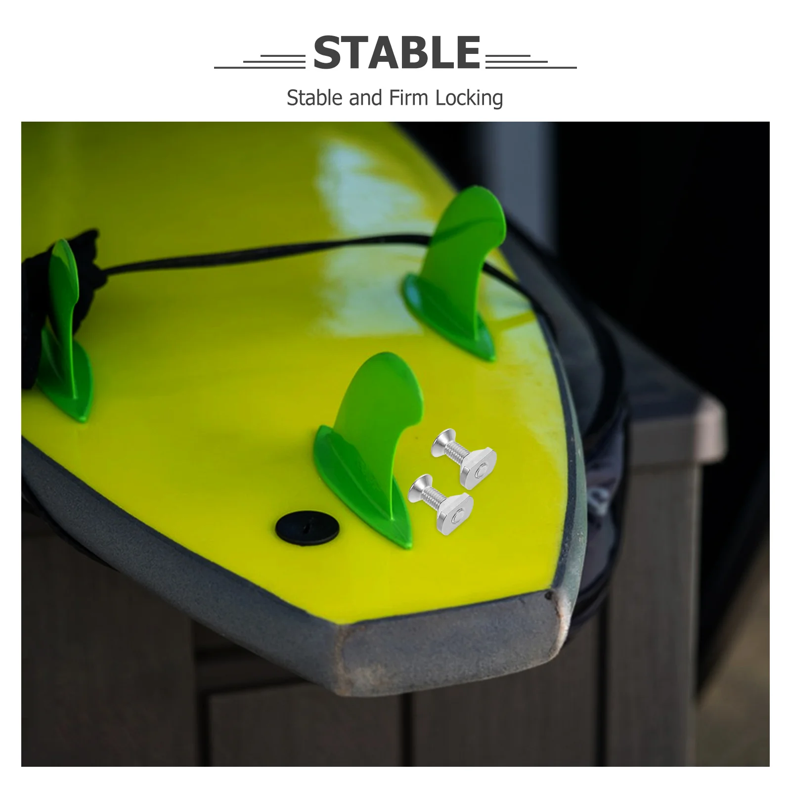 4 قطعة M8 Hydrofoil T-المكسرات الفولاذ المقاوم للصدأ انزلاق المكسرات ل لوح التزلج احباط المسارات الجناح احباط تصاعد مجموعة أدوات سوب Kiteboard #6