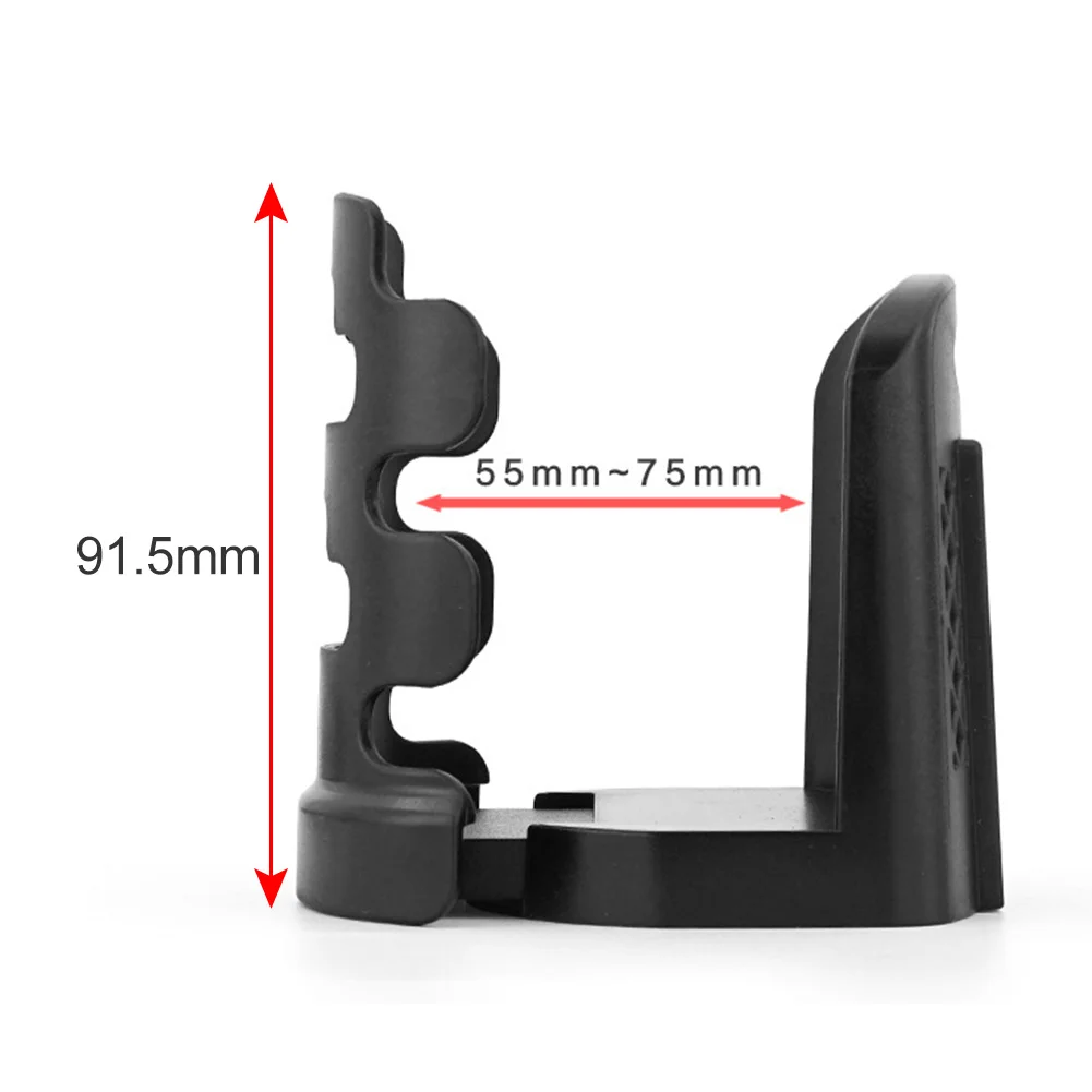 Motorcycle Cup Holder Mirror Mount Beverage Drink Water Bottle For ATV Bike
