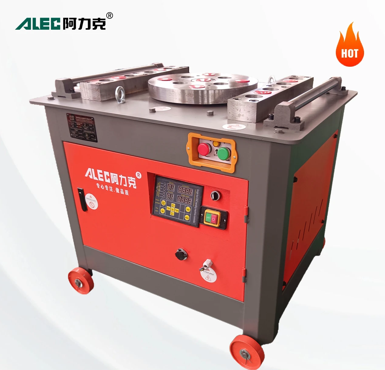 

Станок для гибки арматуры и стальных прутков с ЧПУ, для производства электротехнических изделий, с контролем качества