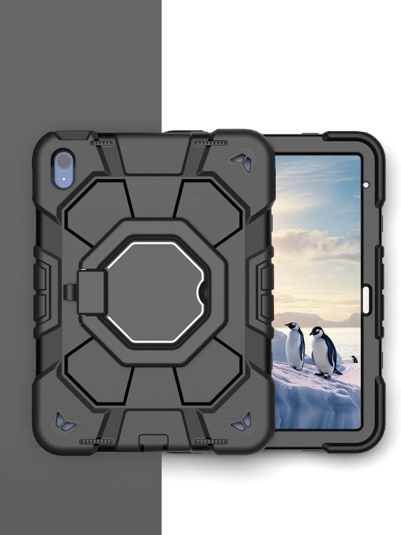 Four Types Protective Case for iPad 10th Generation 10.9inch Protection Shell Shockproof Stylus Holder Kickstand Adult Child