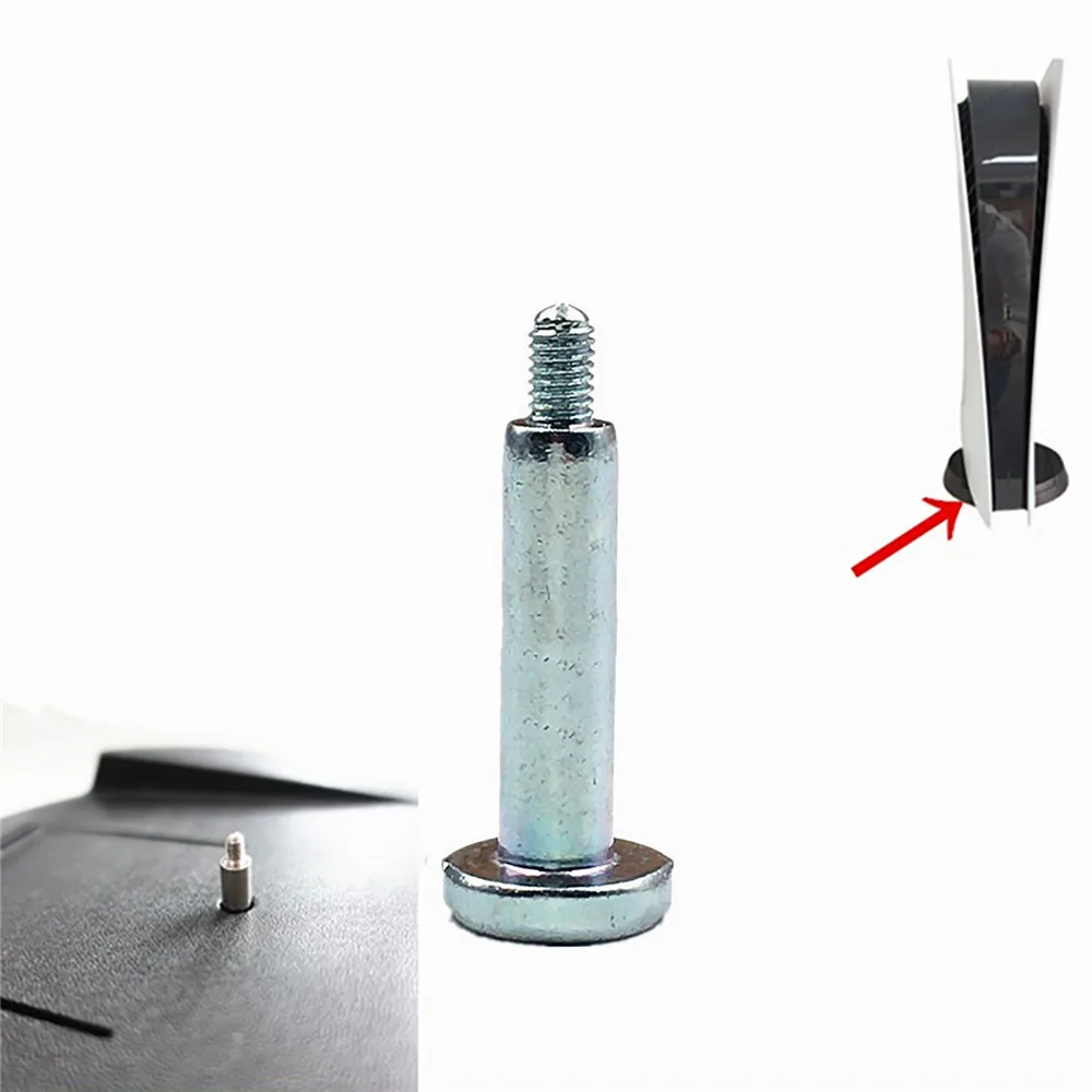 

2Pcs For PS5 Original Sturdy Base Fixing Screw Replacement Vertical Stand Bottom Screw Repair Kit For PS 5 Game Console