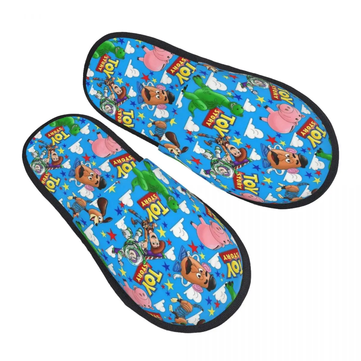 

Custom Toy Story Cartoon Guest Slippers for Spa Women House Slipper