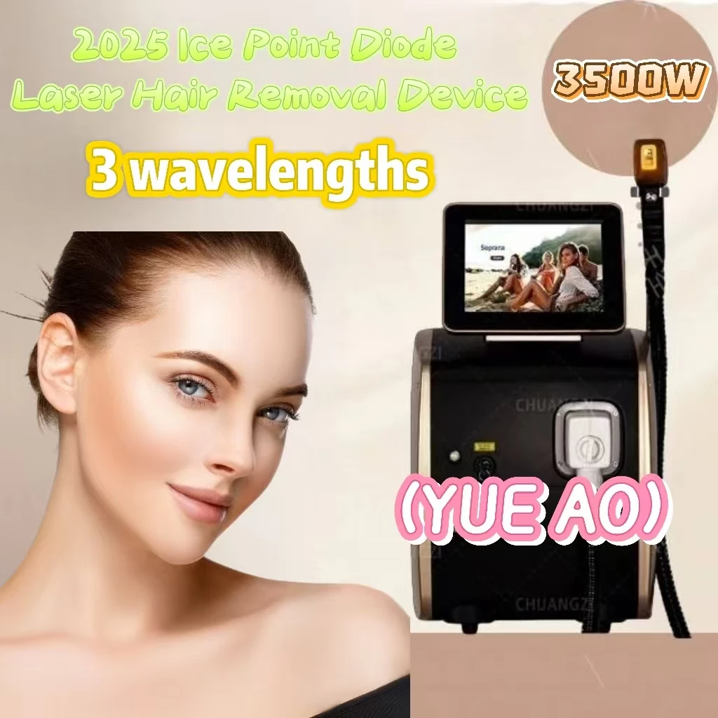 

Портативный диодный лазер 808 нм для удаления волос 3 волны 1064 лазерное косметическое оборудование перманентная эпиляция с лазерной эпиляцией