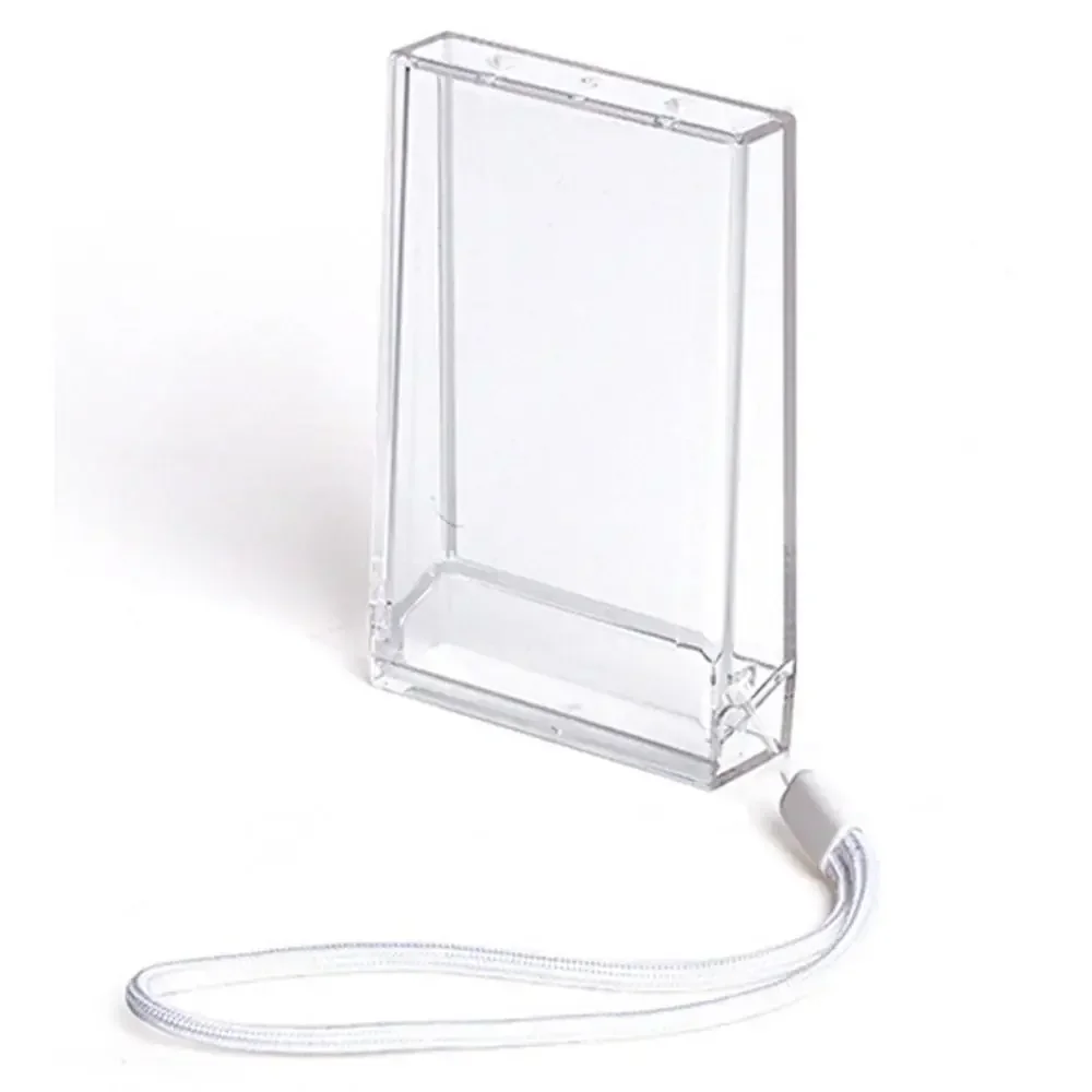 for Fujifilm Instax Mini 12/11/9/8/7 with Strap 3-inch Film Clear Photo Storage Box Instant Camera Case