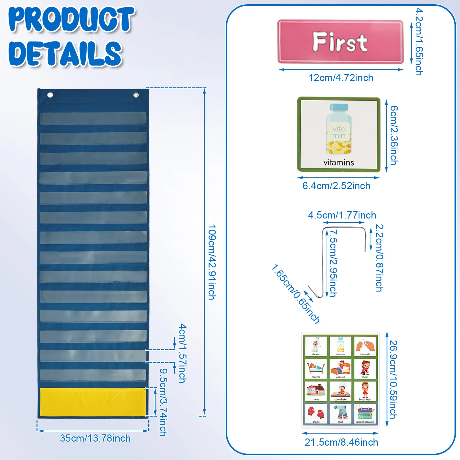 ตารางกิจกรรมภาพสำหรับเด็ก กระดานวางแผนรายสัปดาห์แบบแม่เหล็ก แผนการกิจวัตรก่อนนอนสำหรับเด็กเล็ก พร้อมการ์ด 137 ใบ สำหรับวางแผนที่บ้านและที่โรงเรียน