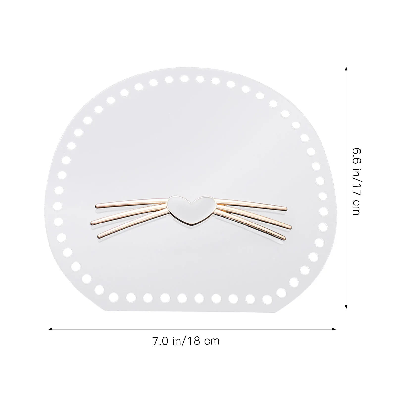 1 комплект, прочная акриловая сумка с кошачьими усами, тканые доски, прозрачная тканая сумка «сделай сам», аксессуары, инструменты для вязания крючком ручной работы