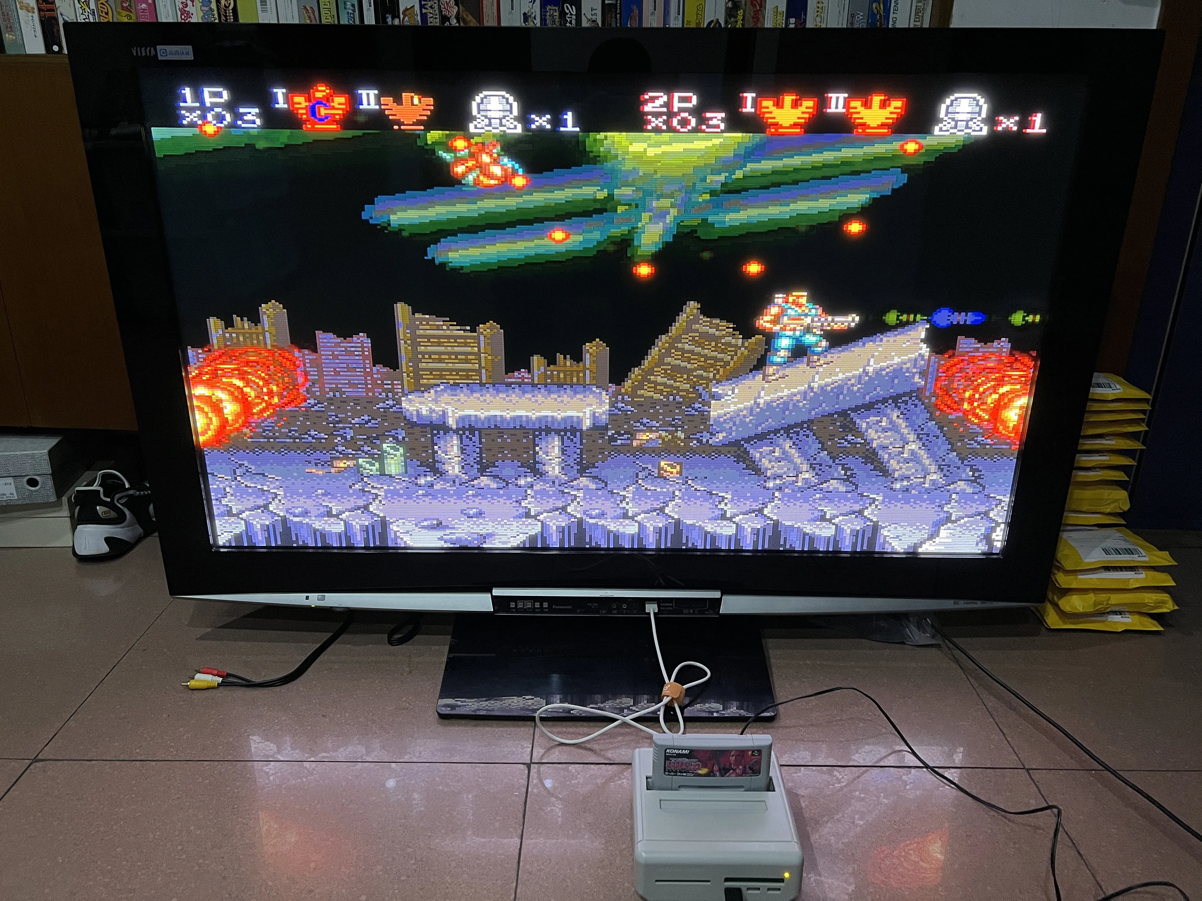 Jeux 16Bit, Contra Spirits, Version Japonaise NTSC