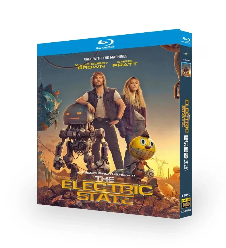 The Electric State (2025)：1 Disc All Region New Box Set English Subtitle